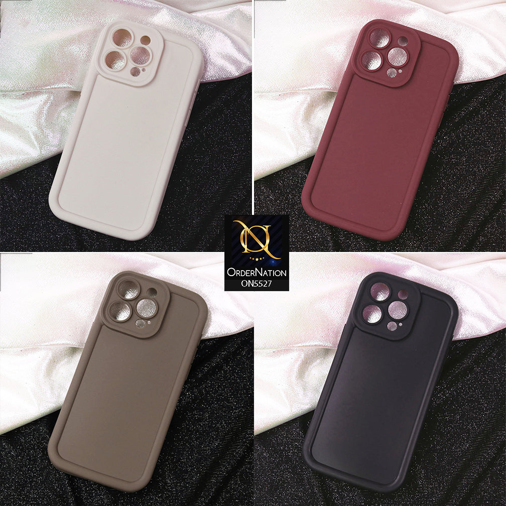 Samsung Galaxy S21 FE 5G Cover - Off White -Soft Silicone Case With Round Bumper Matte TPU Shockproof Cover