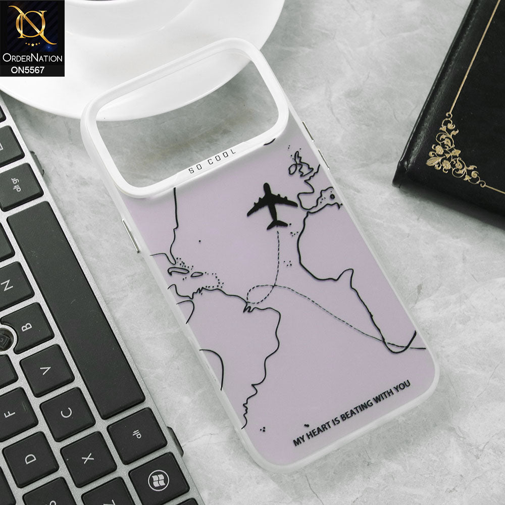 iPhone 17 Pro Max Cover - Design10 - New Elegant Cool Matte Shine Protective Soft Borders Case