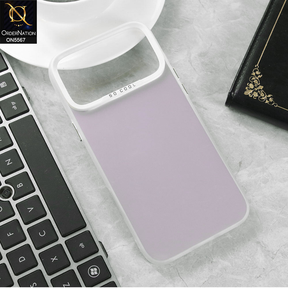 iPhone 17 Pro Max Cover - Design13 - New Elegant Cool Matte Shine Protective Soft Borders Case