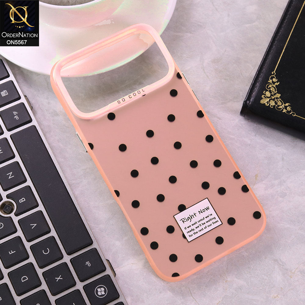 iPhone 17 Pro Max Cover - Design7 - New Elegant Cool Matte Shine Protective Soft Borders Case