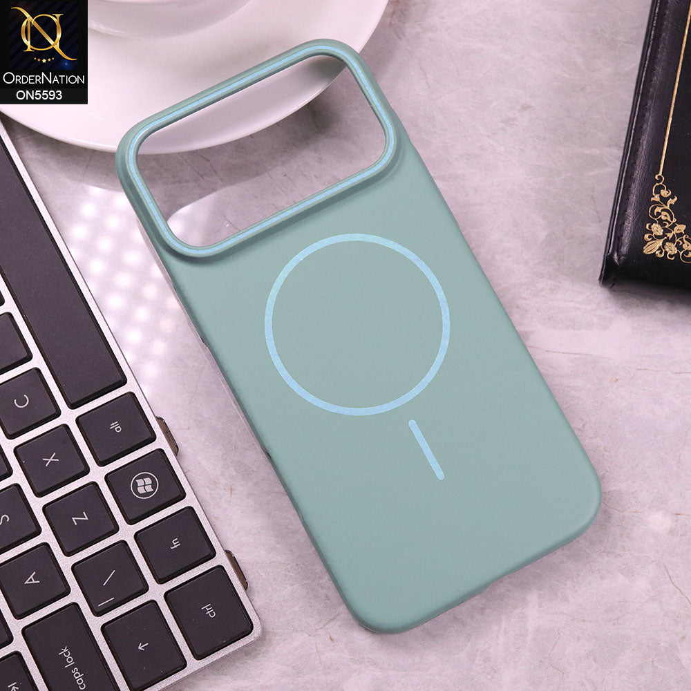 iPhone 17 Pro Max Cover - Blue - Trendy Magsafe Magnetic Hard Shell Case