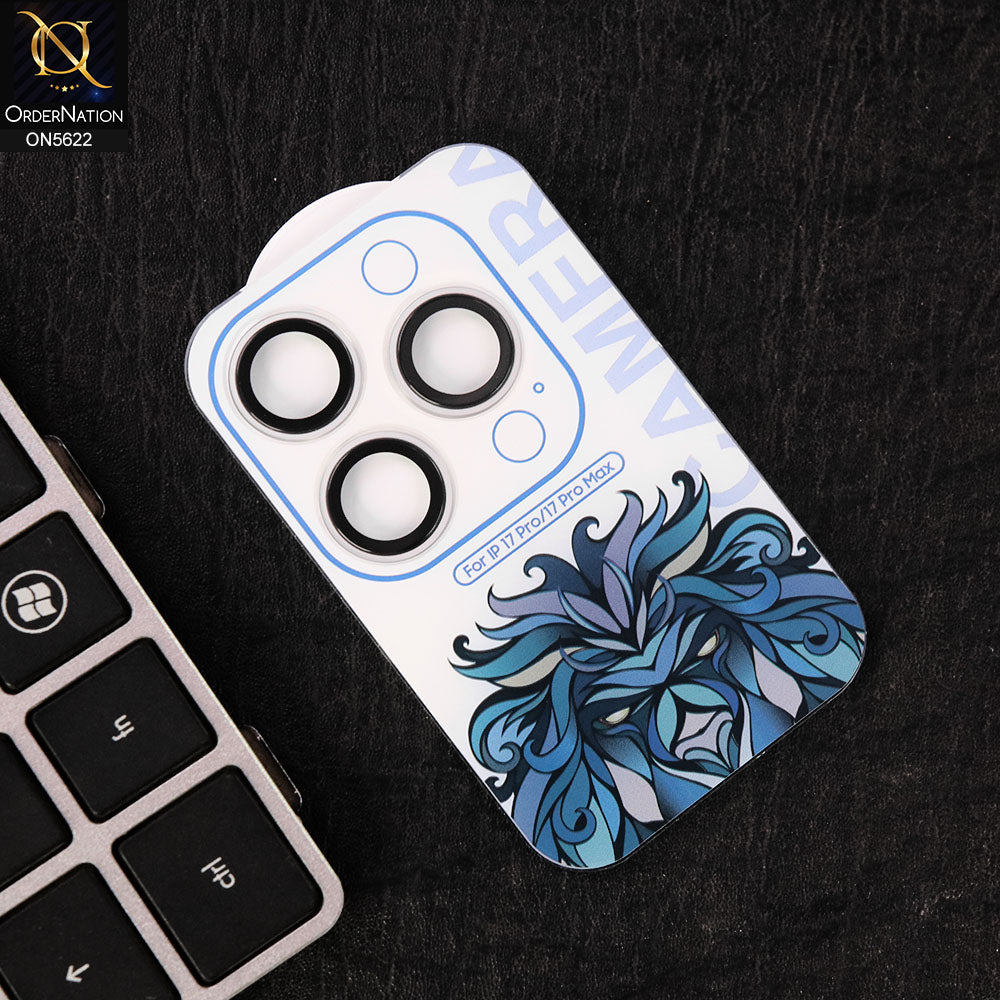 iPhone 17 Pro Max Camera Protector - Silver -LITO New High Quality Original PVD Camera Lense Protector