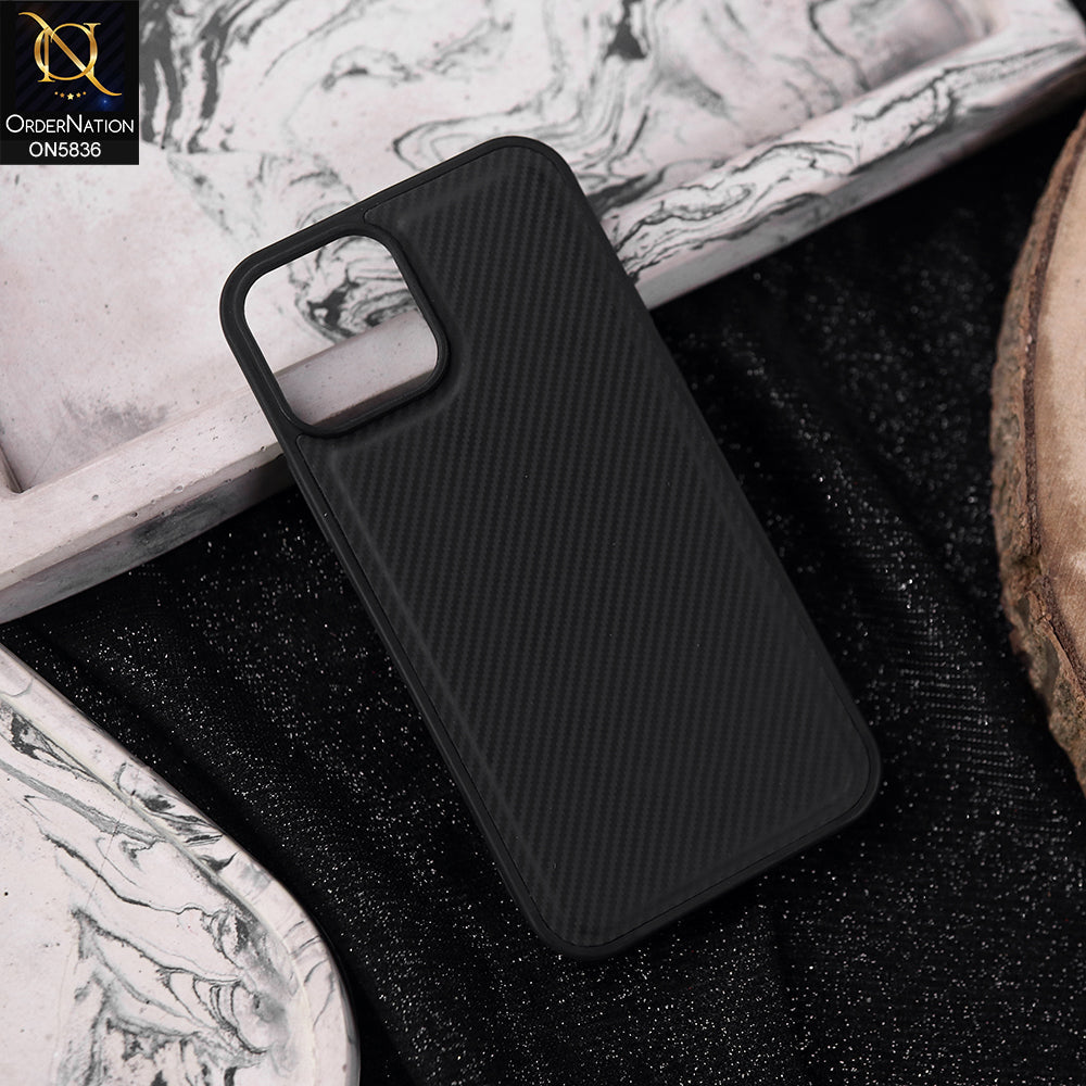 iPhone 12 Cover - Black - New Deluxe High Quality Matte Soft Tpu Carbon Fiber Texture Case on5836-ip12-black_2718e25c-319f-4052-8eab-8698ed187646 iPhone 12