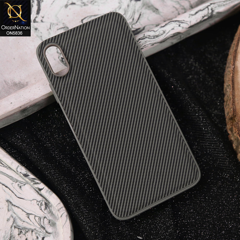 iPhone XR Cover - Gray - New Deluxe High Quality Matte Soft Tpu Carbon Fiber Texture Case on5836-ipxr-gray_940x_85a36bd2-39ed-499c-8be4-f047d8ebd8fe