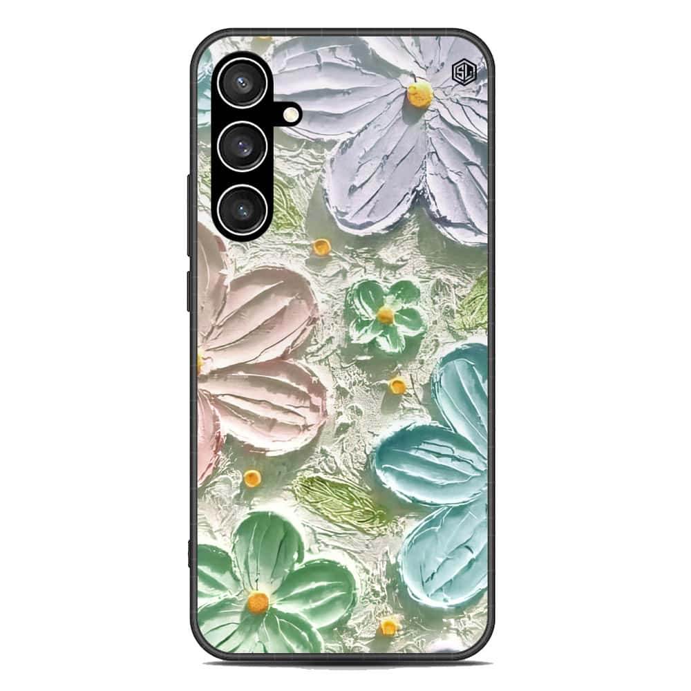 Floral Series Soft Phone Case - Premium Glass Case - Design 15 - Samsung Galaxy S23 FE - Futurestore.pk