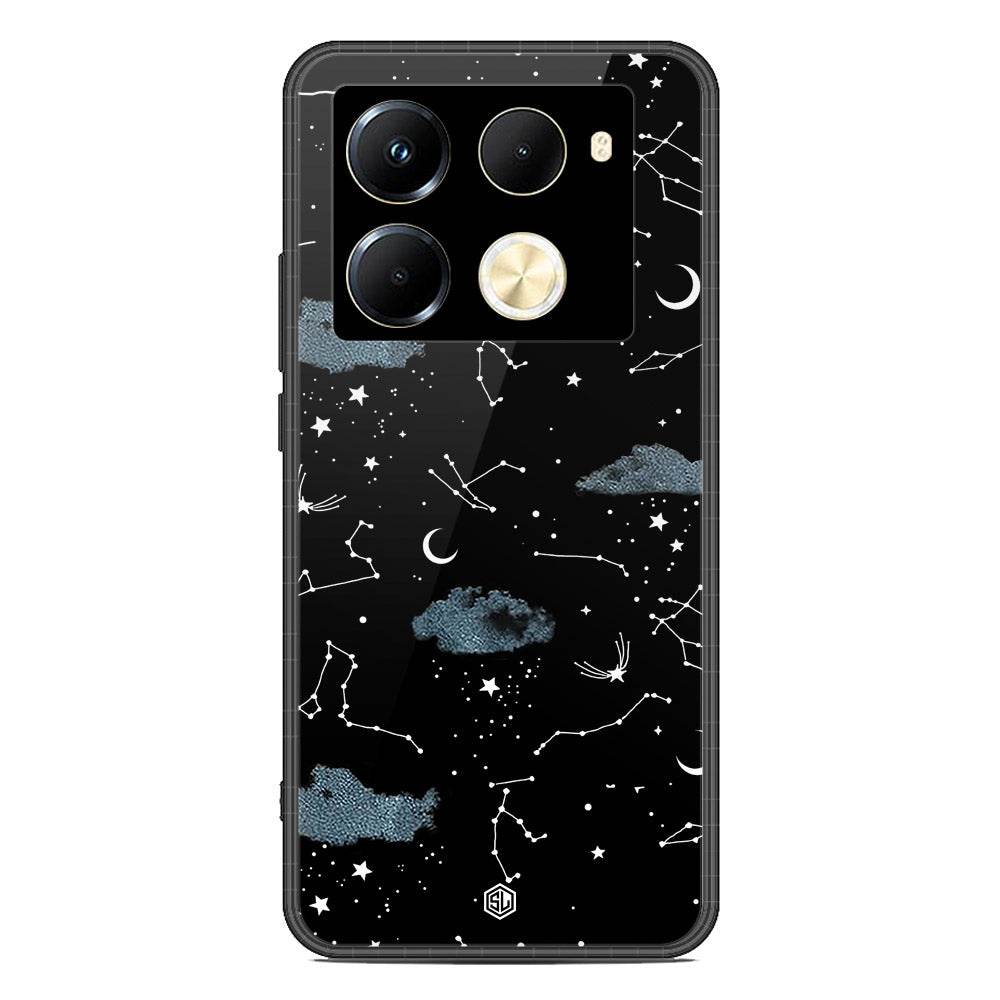 Space Series Soft Phone Case - Premium Glass Case - Design 5 - Infinix Note 40 Pro - Futurestore.pk