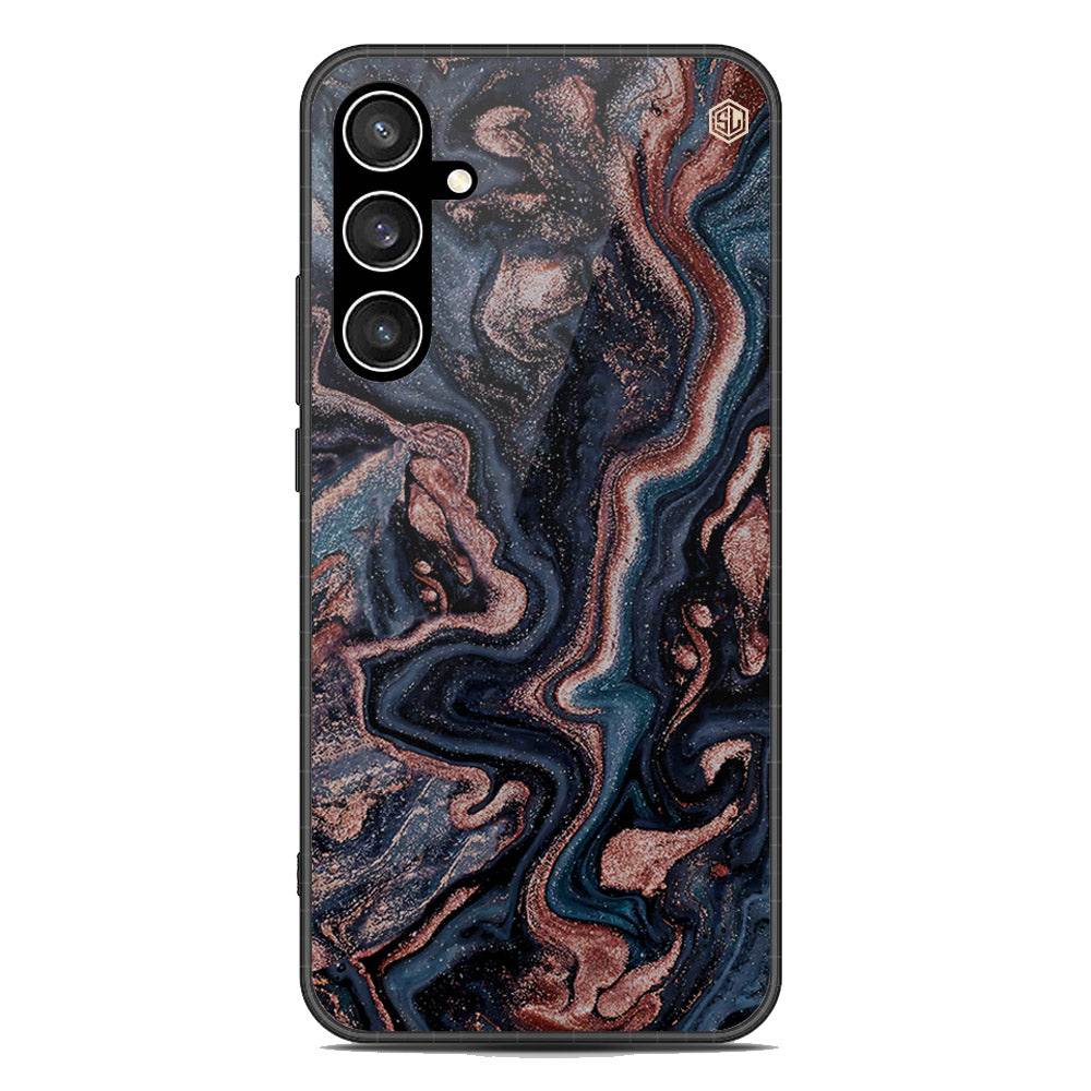 Marble Series Soft Phone Case - Premium Glass Case - Design 4 - Samsung Galaxy S23 FE - Futurestore.pk
