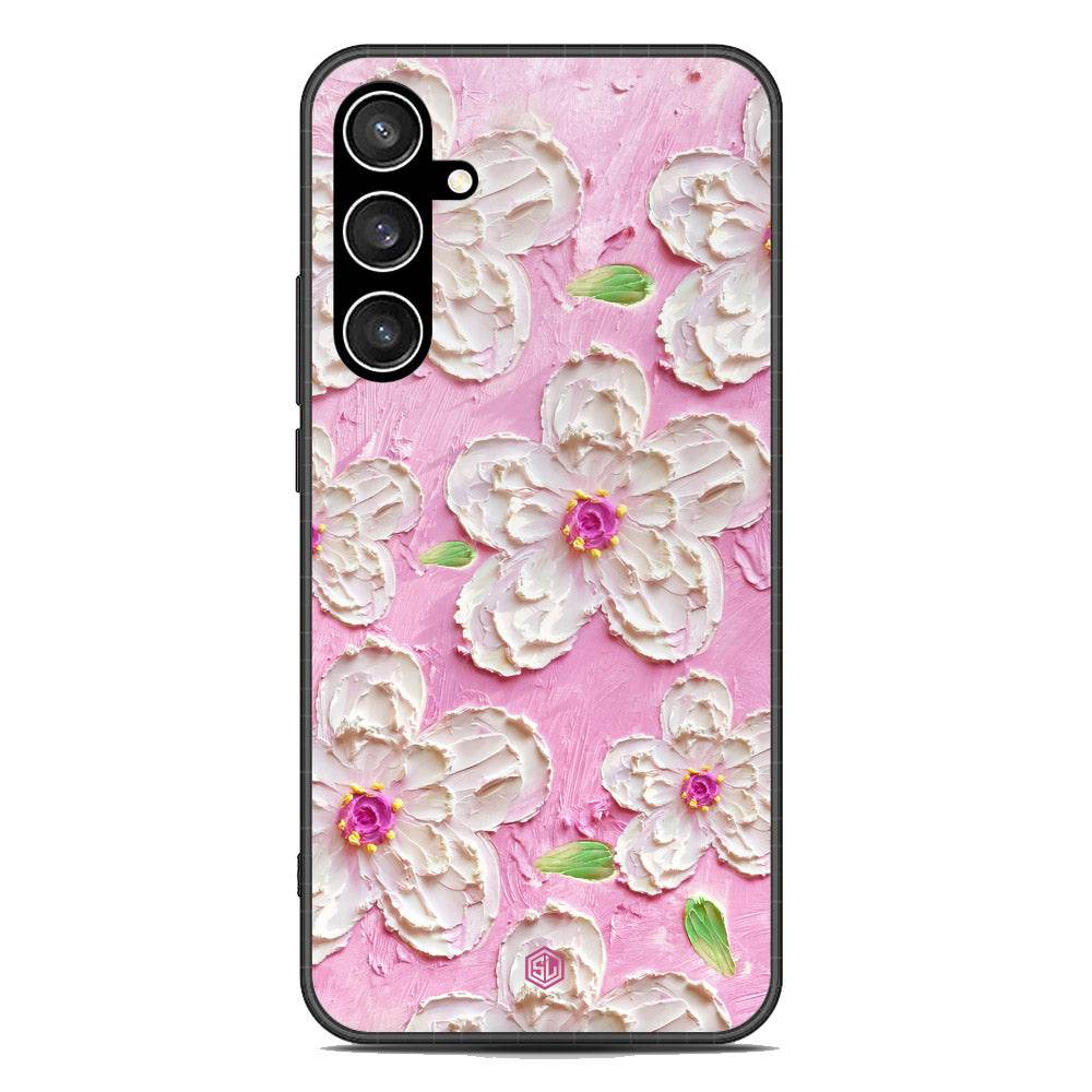Floral Series Soft Phone Case - Premium Glass Case - Design 5 - Samsung Galaxy S23 FE - Futurestore.pk