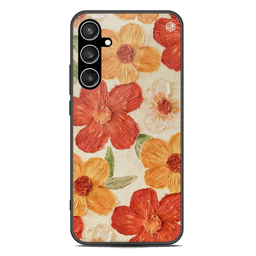 Floral Series Soft Phone Case - Premium Glass Case - Design 6 - Samsung Galaxy S23 FE - Futurestore.pk