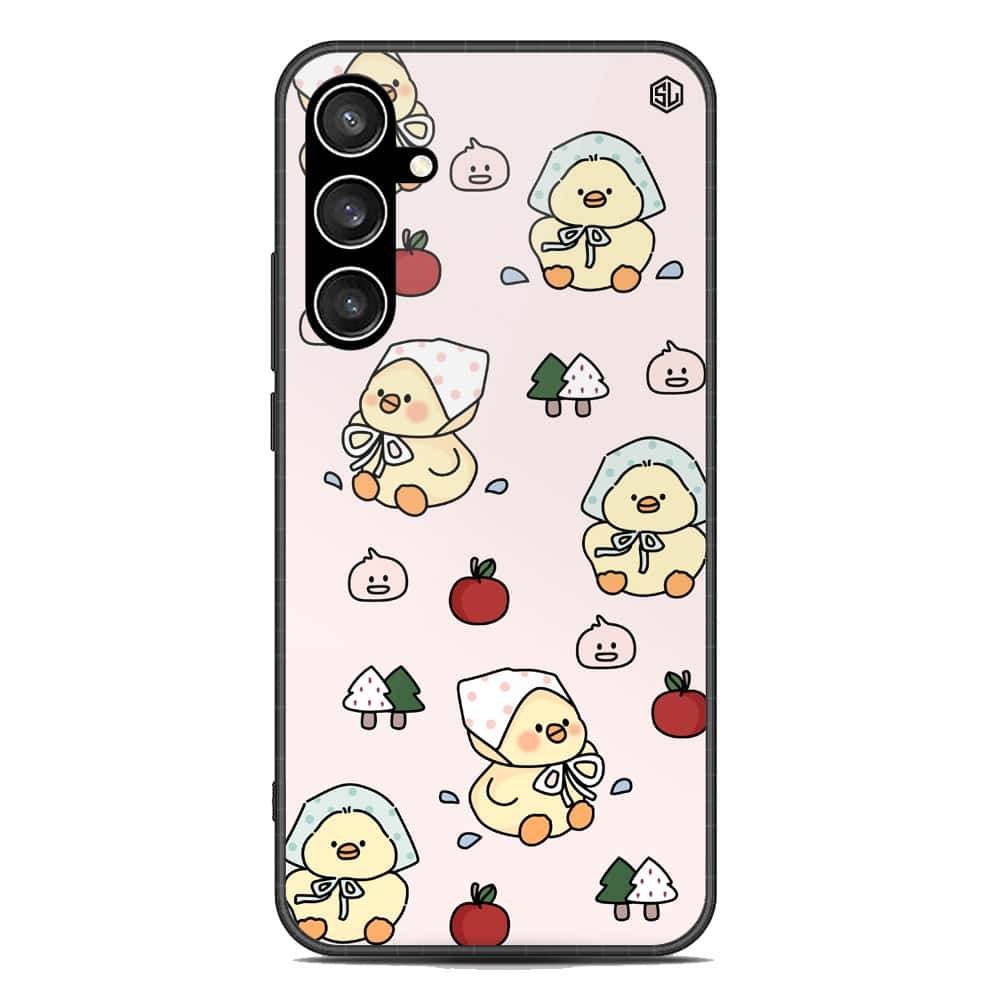 Cute Chic Series Soft Phone Case - Premium Glass Case - Design 2 - Samsung Galaxy S23 FE - Futurestore.pk