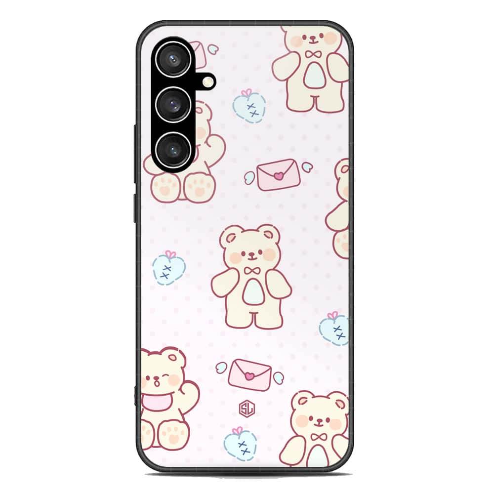 Cute Chic Series Soft Phone Case - Premium Glass Case - Design 3 - Samsung Galaxy S23 FE - Futurestore.pk