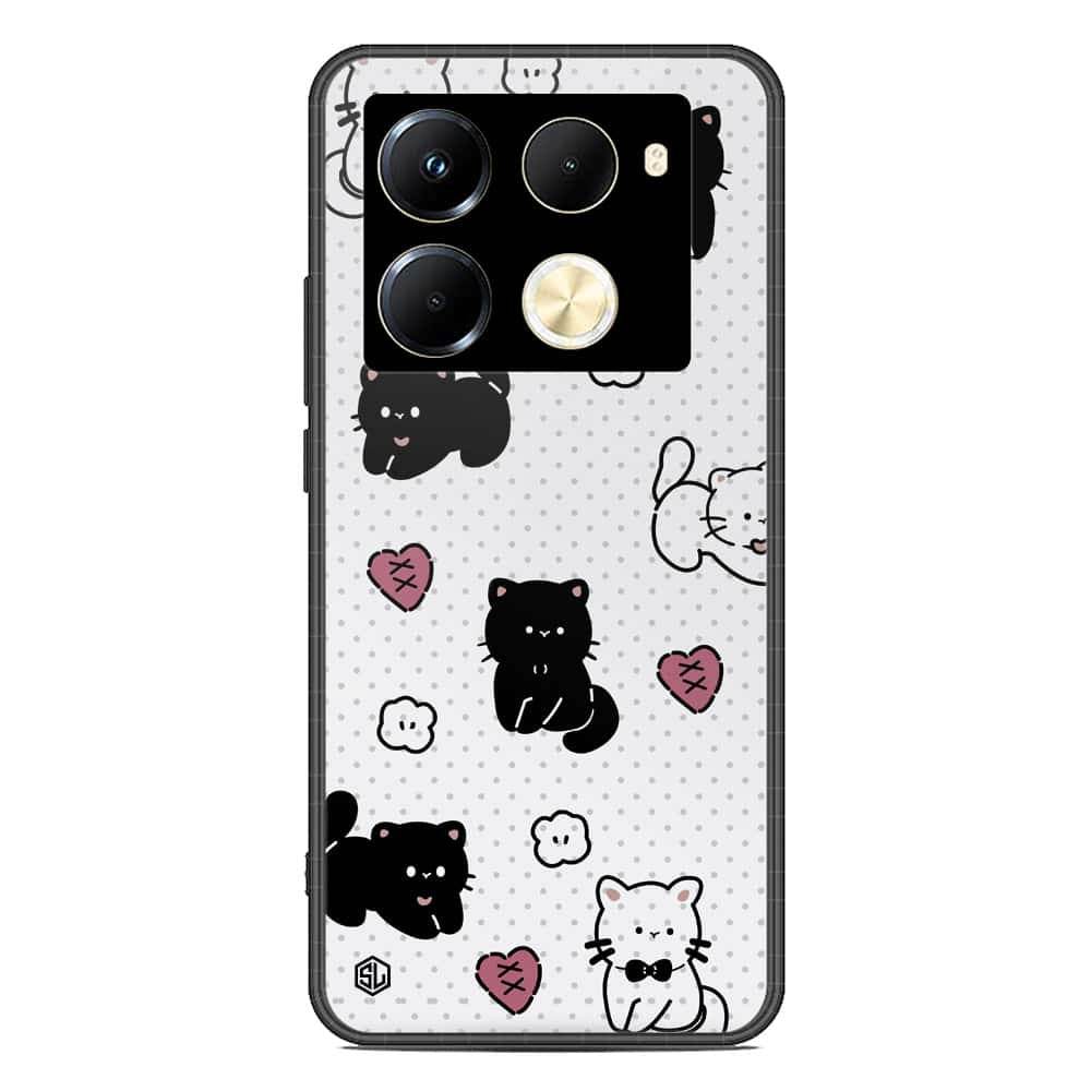 Cute Chic Series Soft Phone Case - Premium Glass Case - Design 6 - Infinix Note 40 Pro - Futurestore.pk