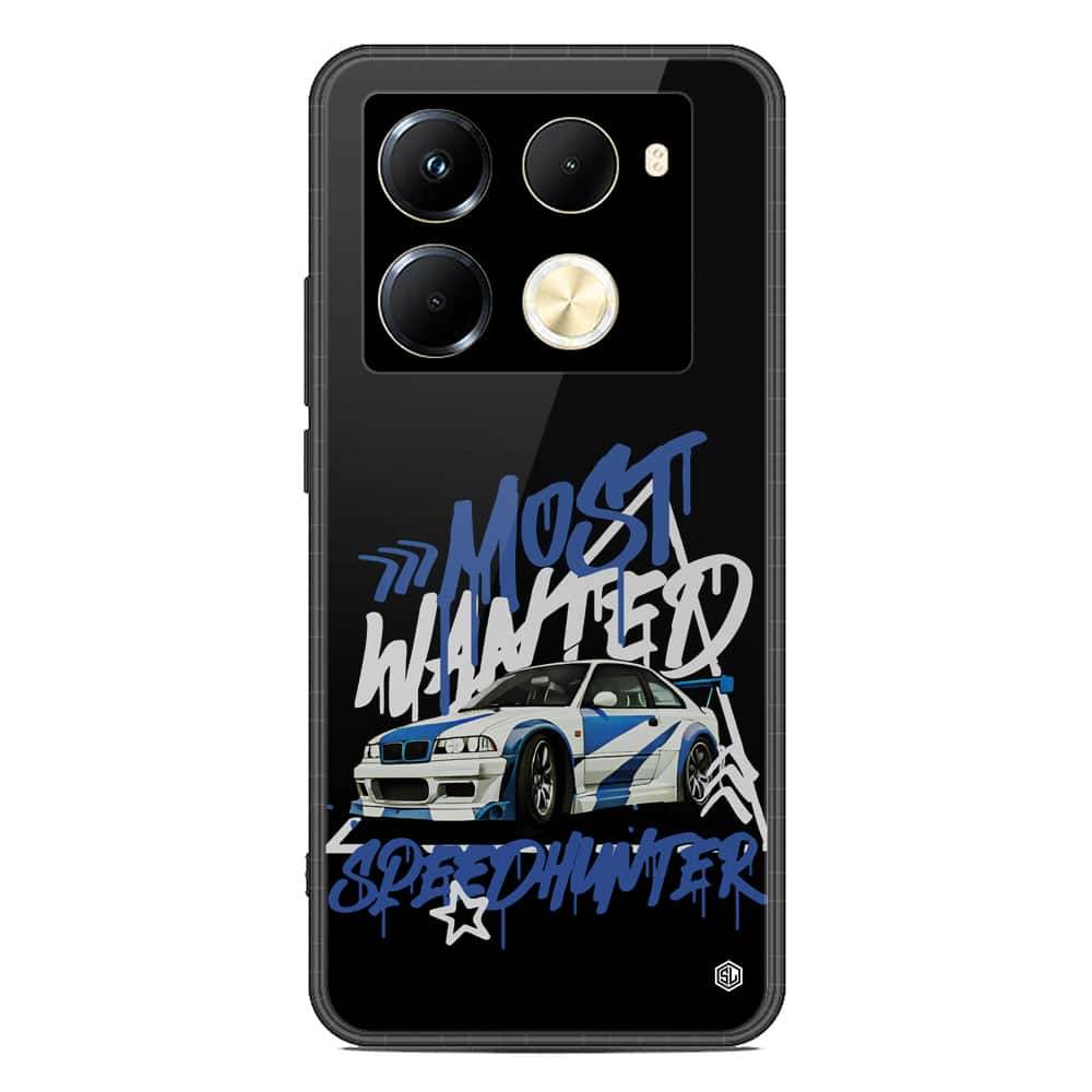 Most Wanted Speedhunter Series Soft Phone Case - Metal Case - Infinix Note 40 Pro - Futurestore.pk
