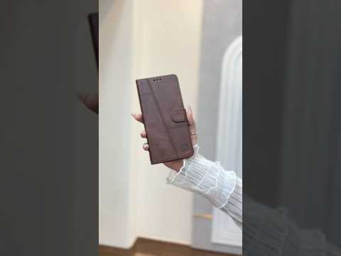Tecno Camon 40 Pro Cover - Black - Premium Leather Megantic Flip Book Covers With Card Holding Option