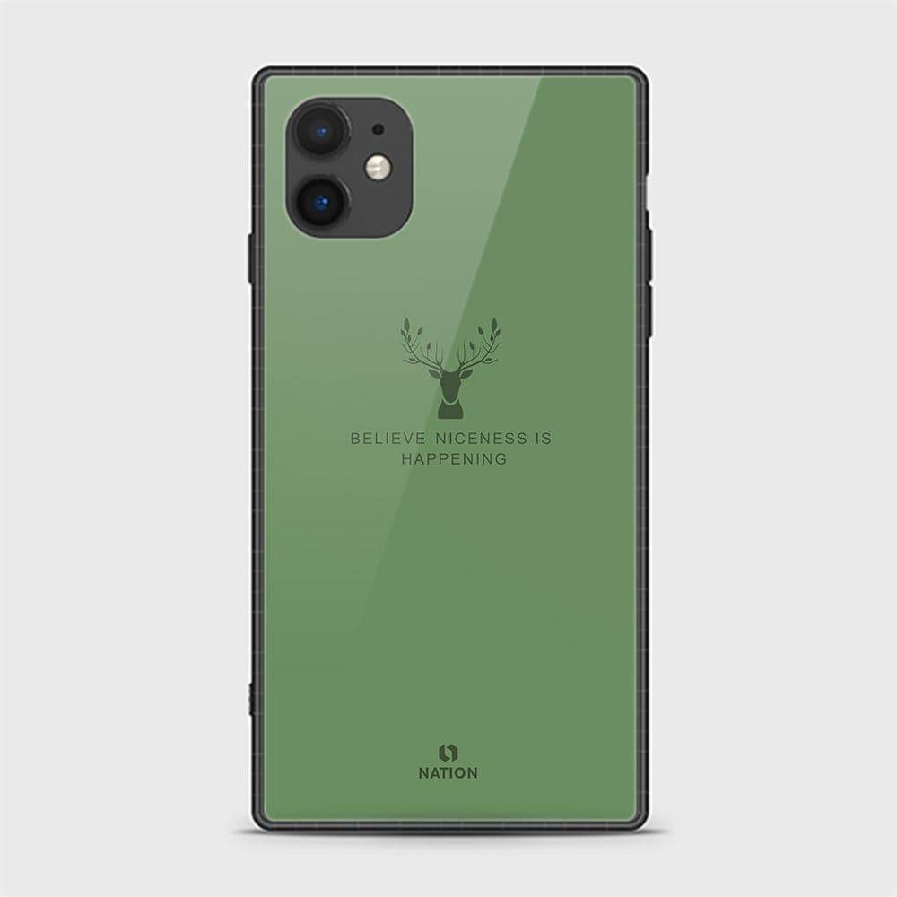 iPhone 11 Cover - Nice Series - HQ Ultra Shine Premium Infinity Glass Soft Silicon Borders Casee Design2