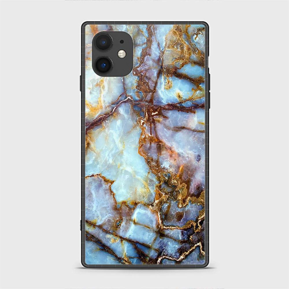 iPhone 11 Cover - Colorful Marble Series - HQ Ultra Shine Premium Infinity Glass Soft Silicon Borders Casee Design3