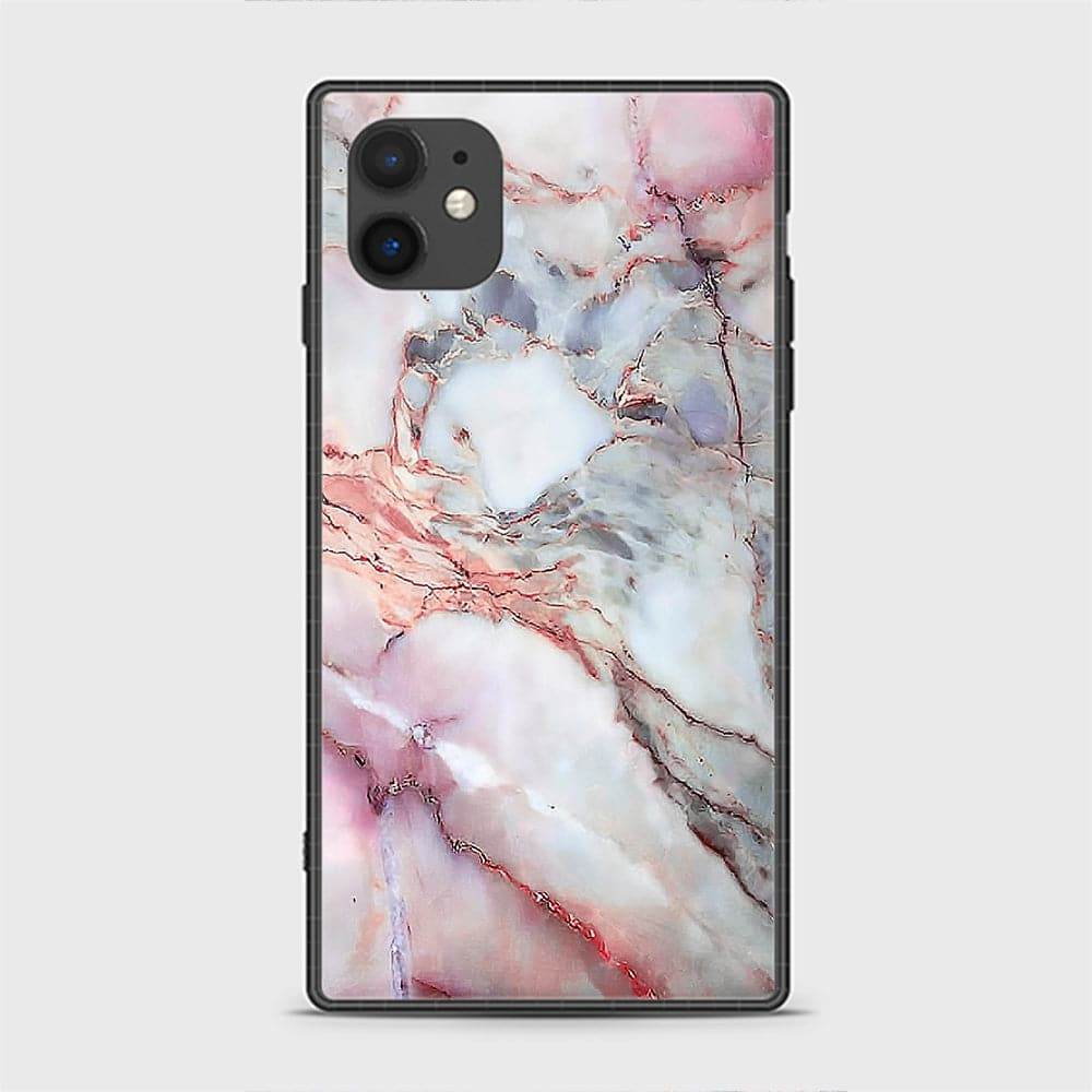iPhone 11 Cover - Colorful Marble Series - HQ Ultra Shine Premium Infinity Glass Soft Silicon Borders Casee Design5