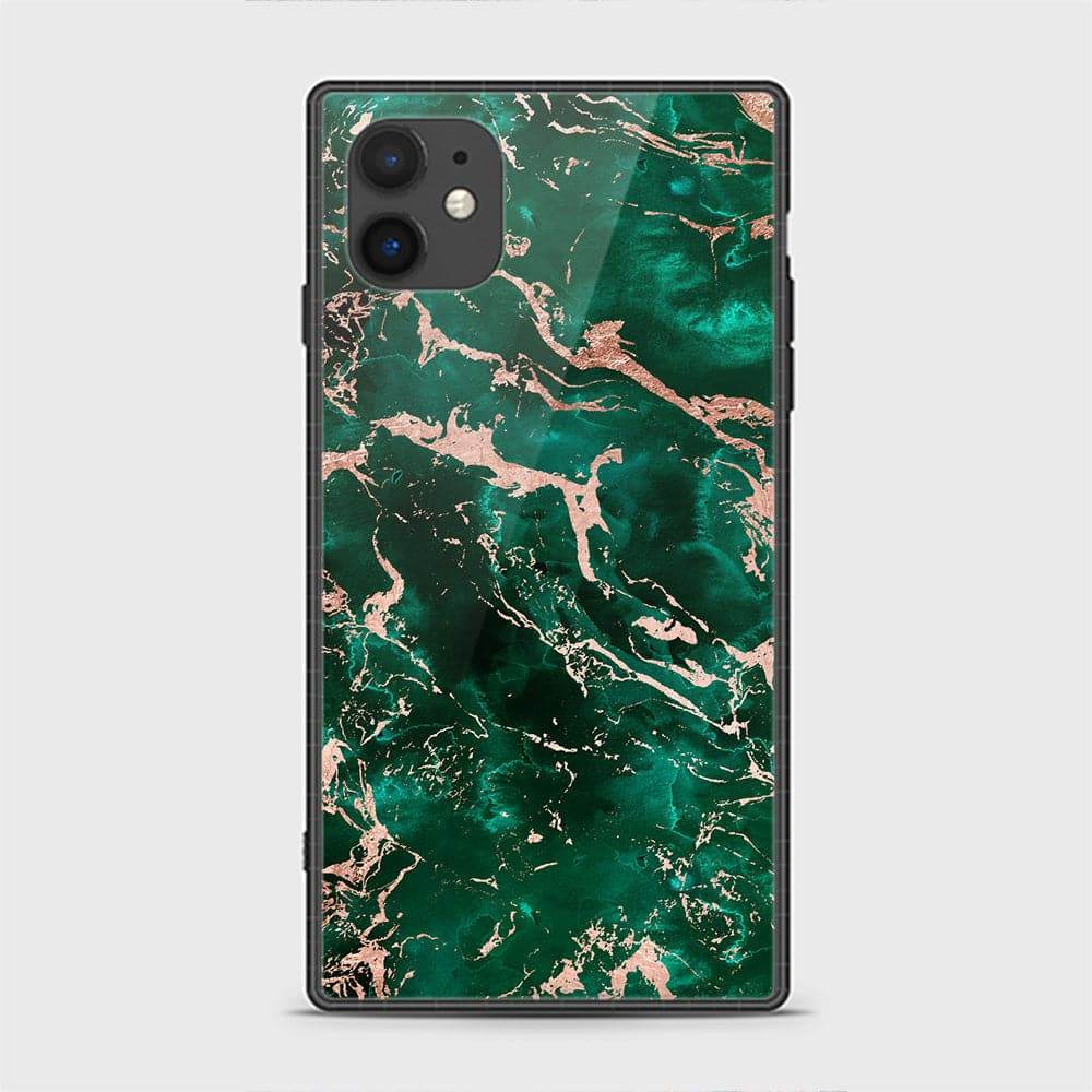 iPhone 11 Cover - Colorful Marble Series - HQ Ultra Shine Premium Infinity Glass Soft Silicon Borders Casee Design7