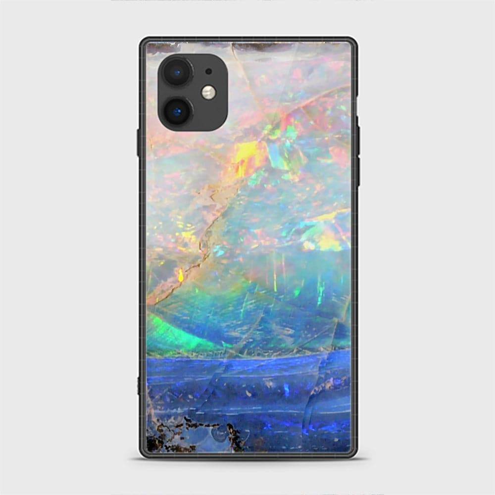 iPhone 11 Cover - Colorful Marble Series - HQ Ultra Shine Premium Infinity Glass Soft Silicon Borders Casee Design8