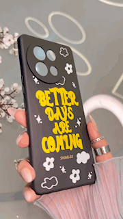 Better Days Design Soft Phone Case - Silica Gel Case - Black - - Samsung Galaxy S23 FE - Futurestore.pk
