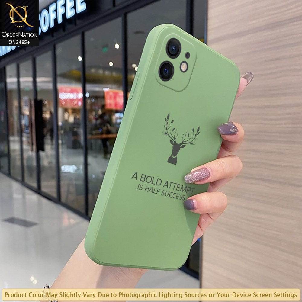 iPhone 11 Cover - ONation Bold Series - HQ Liquid Silicone Elegant Colors Camera Protection Soft Case - Futurestore.pk
