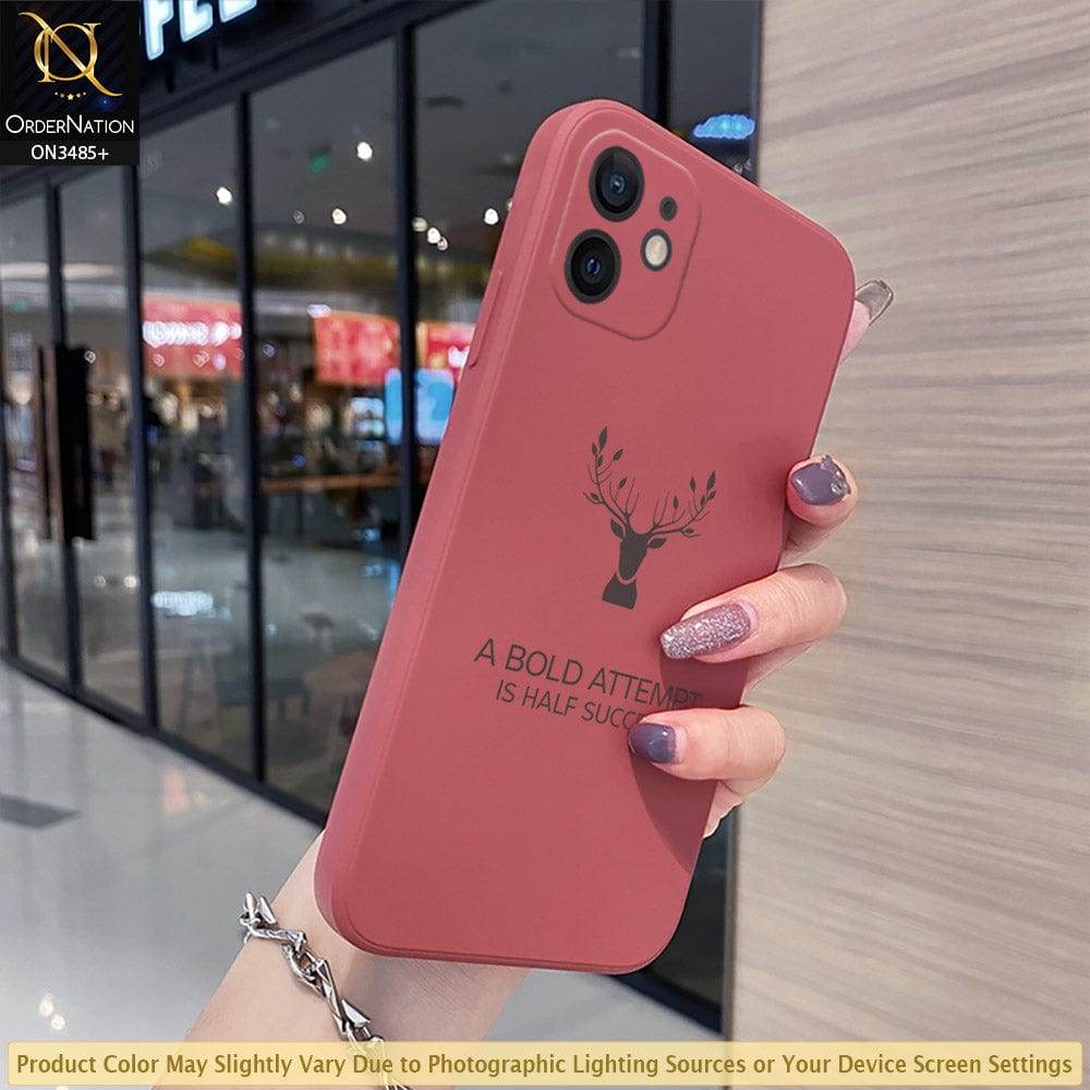 iPhone 11 Cover - ONation Bold Series - HQ Liquid Silicone Elegant Colors Camera Protection Soft Case - Futurestore.pk