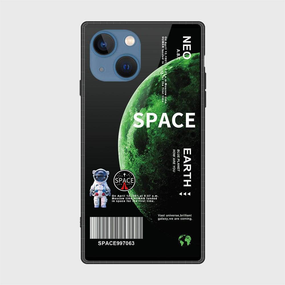 iPhone 13 Cover - Limitless Series - HQ Ultra Shine Premium Infinity Glass Soft Silicon Borders Case Design6