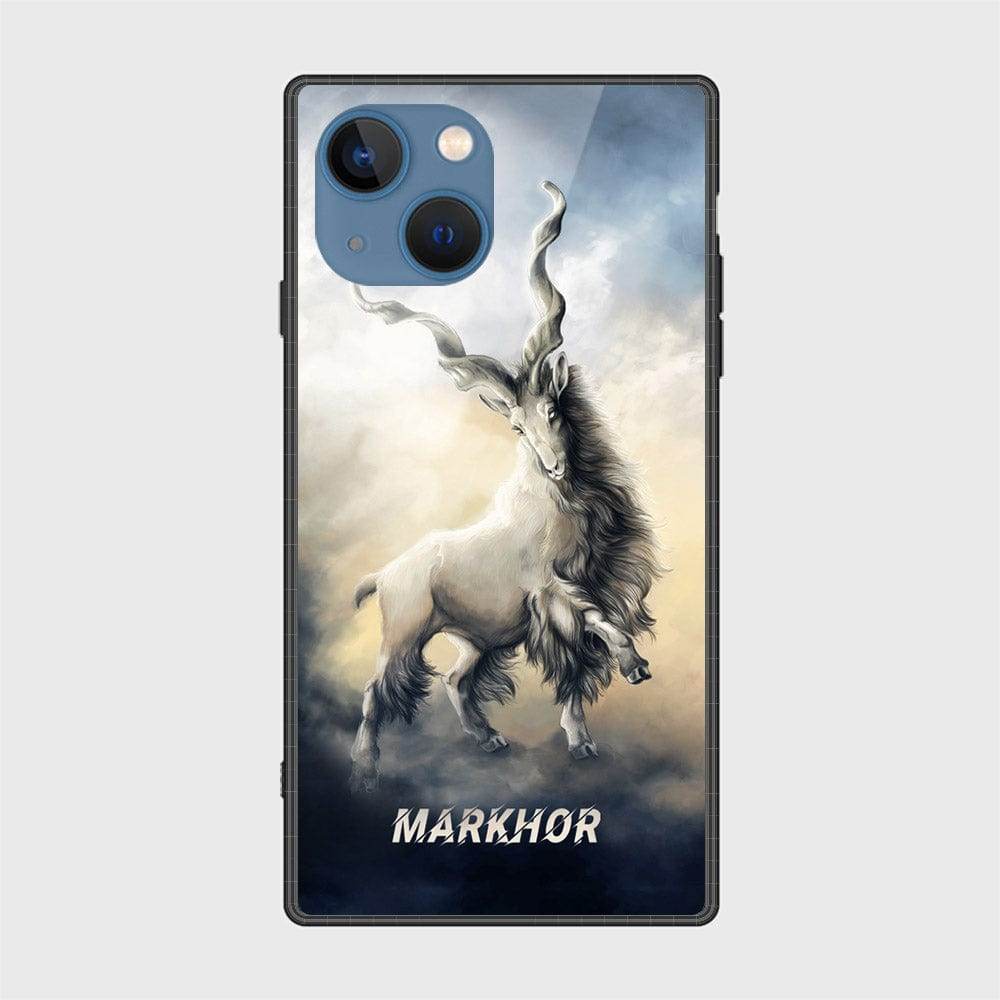 iPhone 13 Cover - Markhor Series - HQ Ultra Shine Premium Infinity Glass Soft Silicon Borders Case Design8