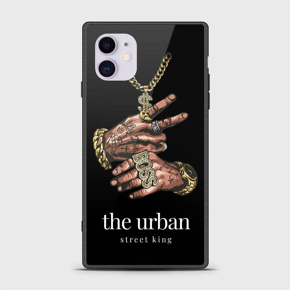 iPhone 11 Cover - Stellar Series - HQ Ultra Shine Premium Infinity Glass Soft Silicon Borders Case Square Style Design8